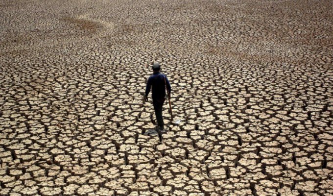 Засуха на юге Китая (16 фото)