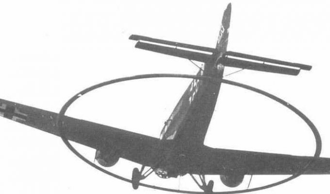 Для чего немцы устанавливали на свои самолеты большие кольца (4 фото)