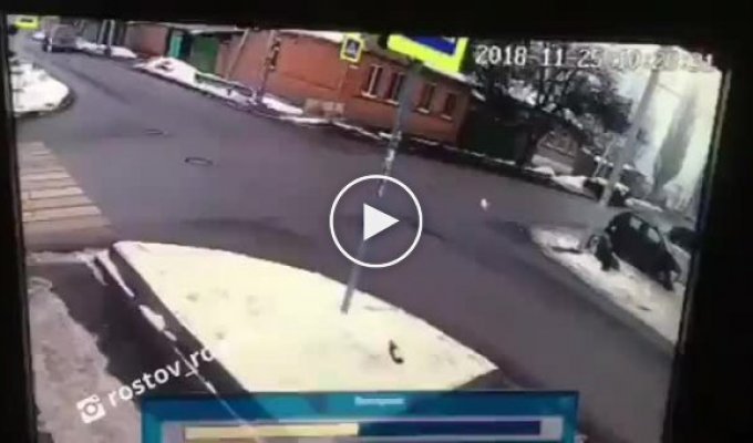 В Ростове на опасном перекрестке сбили пешехода