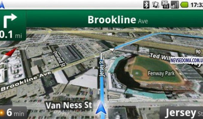 Google выпустила бесплатное навигационное приложение для платформы Android (18 фото + 3 видео)