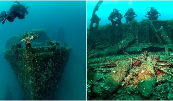 Галлиполи: подводное кладбище военных кораблей в Турции (16 фото + 1 видео)