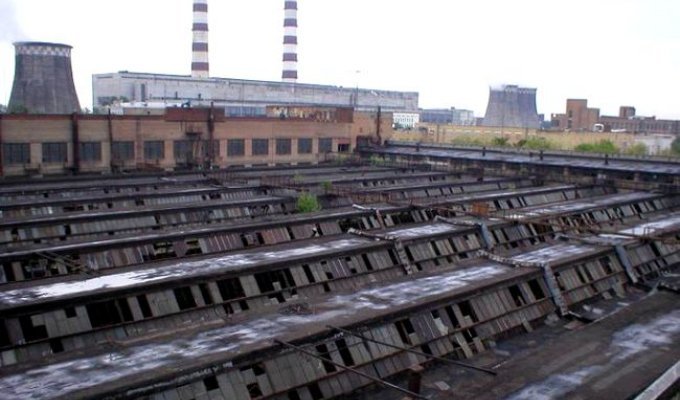 Заброшенный завод "Москвич" (66 фото)