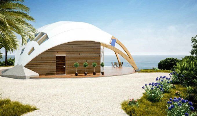 Потрясающий дом-купол, который поможет спасти планету (9 фото)