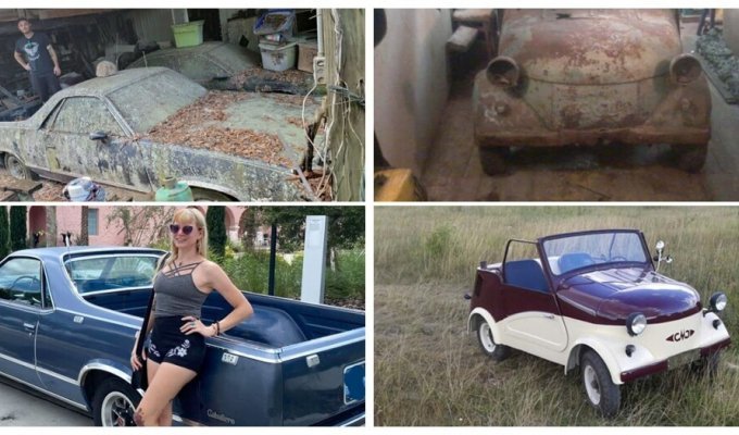 25 старых и разбитых автомобилей, получивших шанс на вторую жизнь (26 фото)