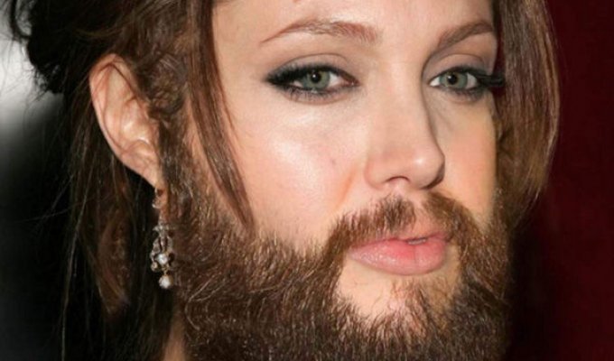 Женщины-звезды с бородой (14 фото)