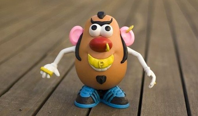  Мистер картошка - попигрушка, модифицированная пластилинома (32 фото)