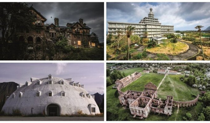 20 величественных руин из альбома "Заброшенные дворцы" (16 фото)