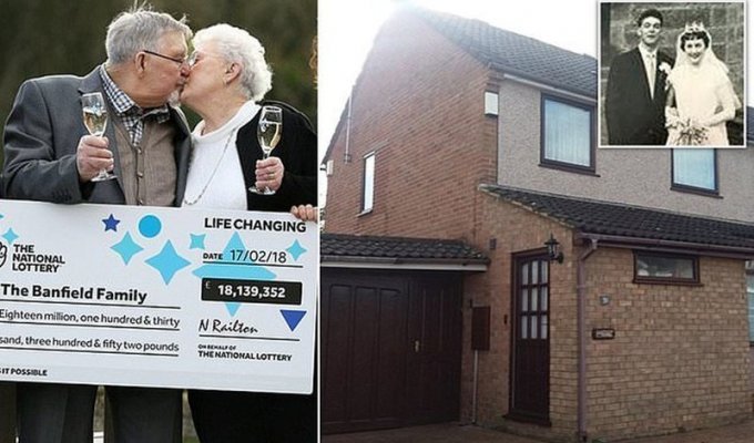 Старейшие в Великобритании победители лотереи рассказали, как потратили деньги (6 фото)
