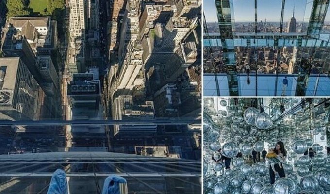 В Нью-Йорке открылась смотровая площадка небоскреба One Vanderbilt (15 фото + 2 видео)