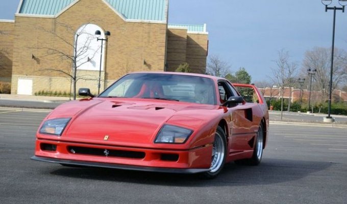 Найдено на Ebay. Легендарный Ferrari F40 за 25400$ (53 фото)