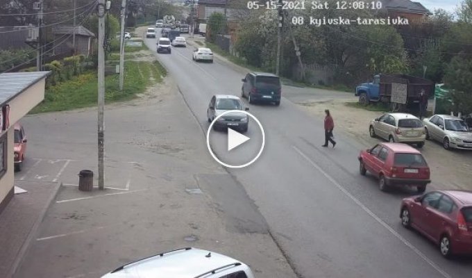 Таки подбили пешехода с таким движением возле села Тарасовка