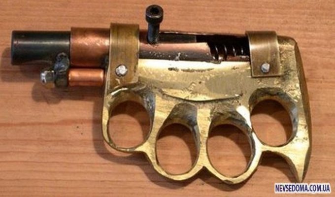 Самодельное оружие, сделанное в подпольных мастерских (38 фото)