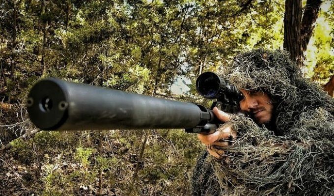 Самая тихая снайперка в мире (2 фото + 1 видео)