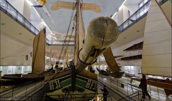 Deutsches Museum часть 1 - Мореплавание и судоходство (41 фото)
