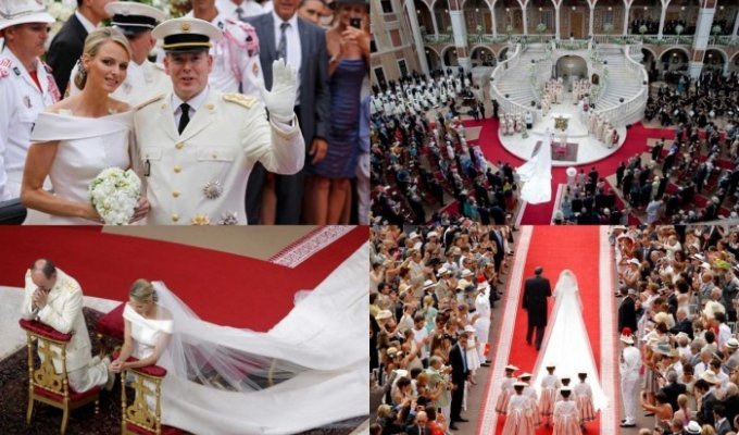 Свадьба принца Монако Альбера ІІ (18 фото)