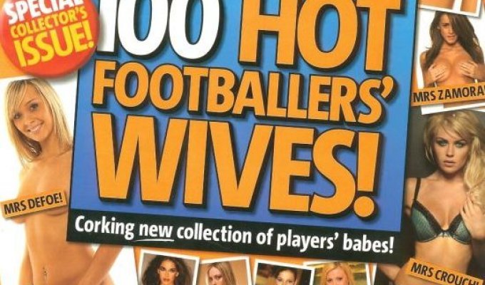 Топ 100 самых сексуальных жен футболистов (18+)