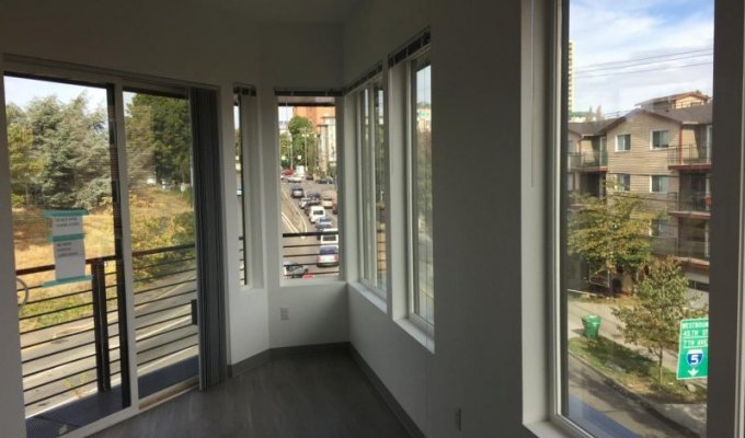 Шикарные 2D-апартаменты в Сиэттле за 750 баксов в месяц (23 фото)