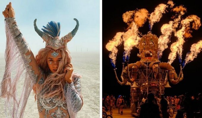 45 фотографий с фестиваля Burning Man 2019 — самого пыльного и огненного события года (45 фото)