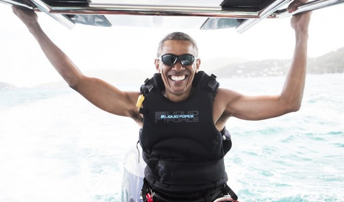 В гостях у друга-миллиардера: Как провел свой долгожданный отпуск Барак Обама (12 фото)