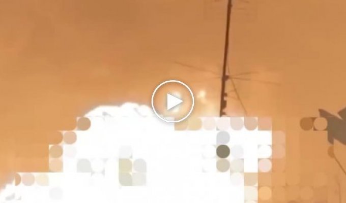 Пишут и публикуют видео об интенсивных обстрелах в Киевской области