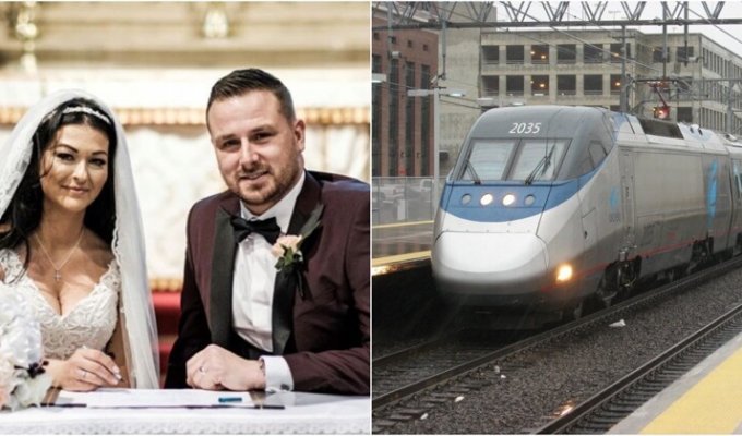 Романтики пост: машинисты поездов поженились и не видят друг друга по праздникам (3 фото)
