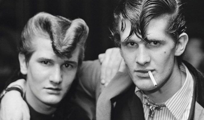 Тедди-бои - британская молодежная субкультура 50-х (23 фото)