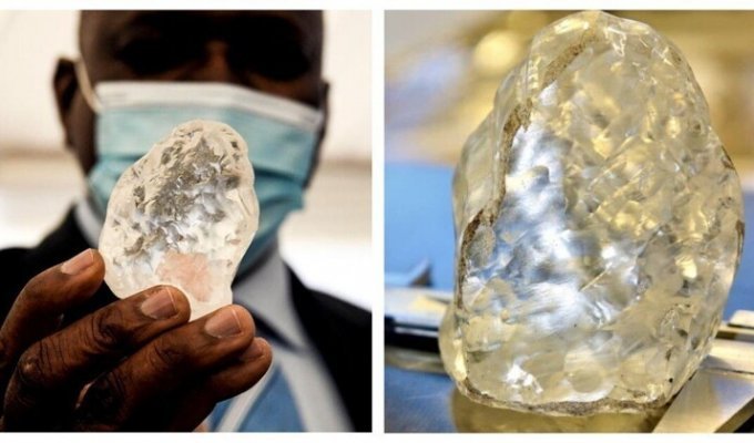 В Ботсване найден третий по величине в мире алмаз (5 фото)