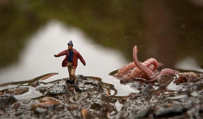 Приключения в миниатюрном мире от Kurt Moses (19 фото)