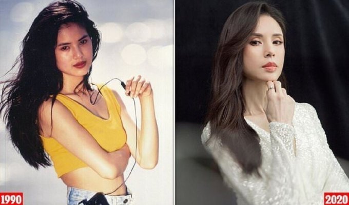 Актриса из Гонконга владеет секретом молодости (10 фото)