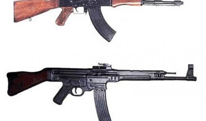 Правда о создании автомата Калашникова и немецкой штурмовой винтовки Stg-44 (7 фото)