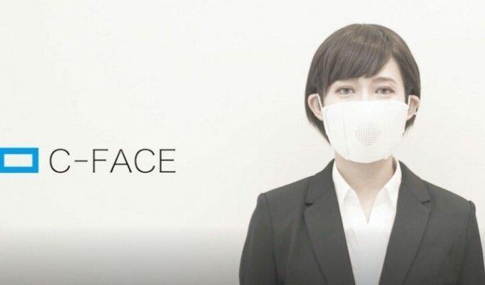 Японцы создали маску-переводчика (3 фото + 1 видео)
