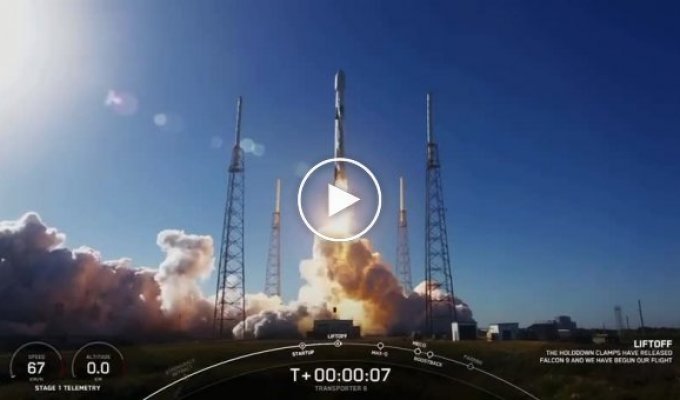 В США запустили на орбиту украинский наноспутник PolyITAN-HP-30, — SpaceX