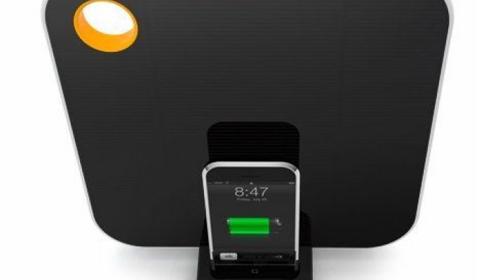 ReNu - музыкальная станция для iPhone на солненчных батарейках (13 фото)