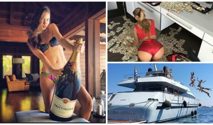 Летний отдых богатых деток Instagram — это яхты, частные самолеты и море шампанского (28 фото)