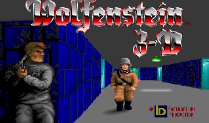 Замок из компьютерной игры Wolfenstein (7 фото)