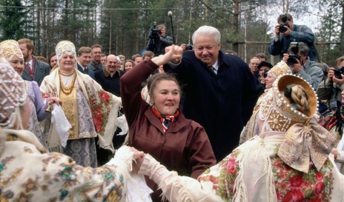 Россия, выборы 1996 (28 фото)