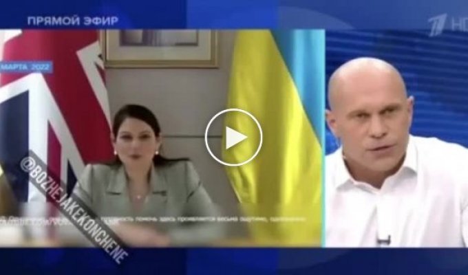 Кива по российскому ТВ рассказывает о том, что британская разведка сидит в Киеве