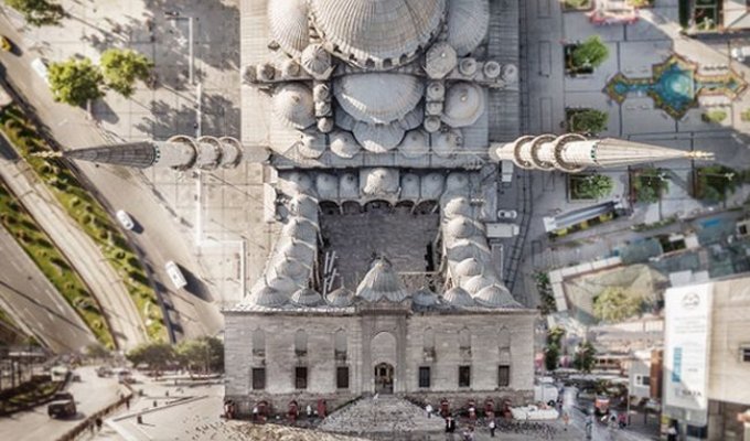 Стамбул в двухмерном стиле (10 фото)