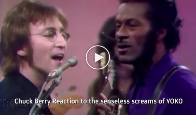 Как Йоко Оно чуть не испортила выступление Джона Леннона и Чака Берри