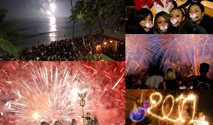 Празднование Нового 2011 года во всем мире (Часть 2) (30 фото)