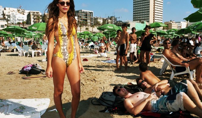 Пляж в Тель-Авиве (28 фото)