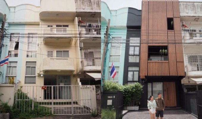Как превратить старый дом в Бангкоке в современную виллу? (8 фото)