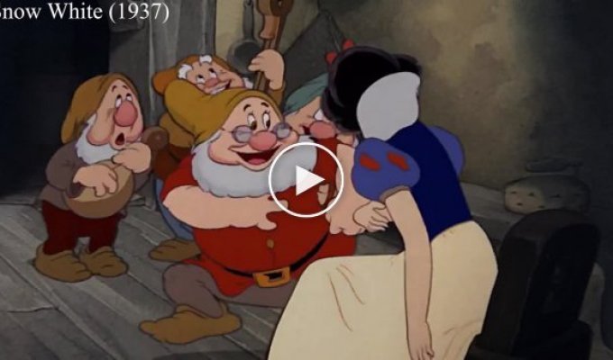 Компания Disney использовала одни и те же анимации в своих мультфильмах