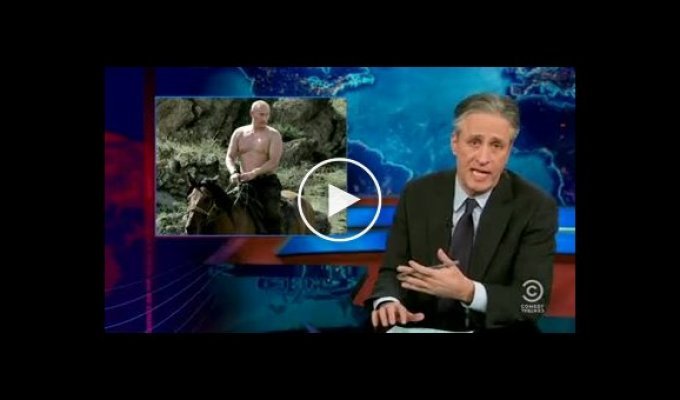 Про аннексию Крыма и санкции в США - The Daily Show (майдан)