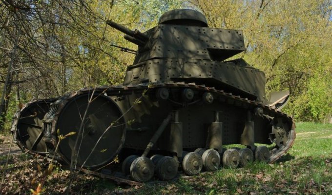 Реплика танка МС-1 обр. 1930г. своими руками (25 фото + 1 видео)