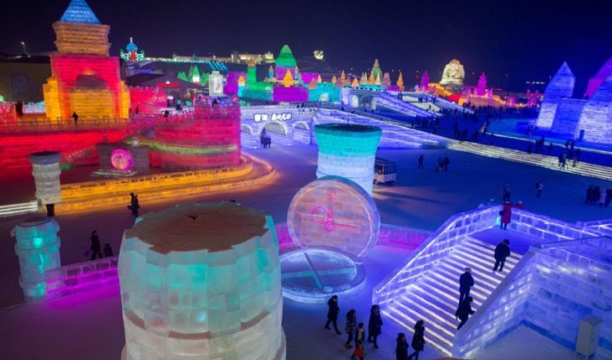 Харбинский фестиваль льда и снега (40 фото)