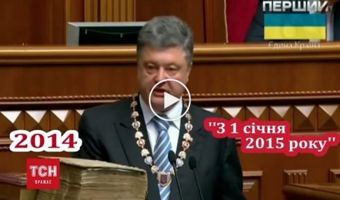 Как менялись даты предоставления безвизовой Украины в заявлениях Порошенко