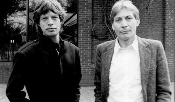 Редкие архивные фото Чарли Уоттса и группы Rolling Stones (15 фото)