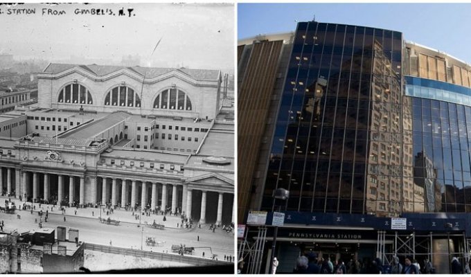Пенсильванский вокзал - разрушенное архитектурное величие Нью-Йорка: исторические фото (14 фото)