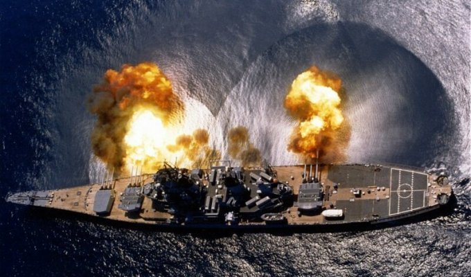USS Iowa: последний линейный корабль в истории флота (59 фото + 1 видео)